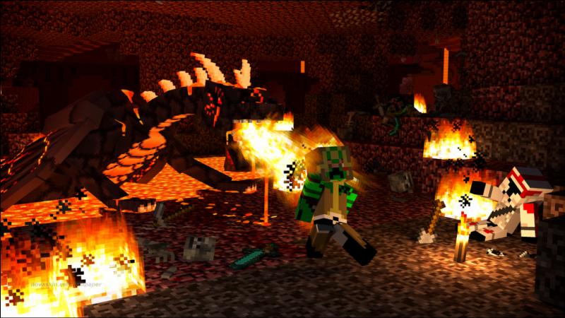 Quizz Minecraft : le Nether - Quiz Minecraft