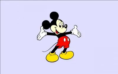 Mickey est un personnage...