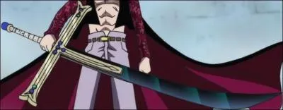 Comment se nomme l'arme de Mihawk ?