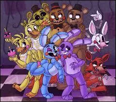 Les enfants ont incarné Freddy, Bonnie, Chica, Foxy et...