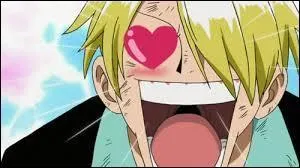 De qui Sanji est-il amoureux en 1er ?