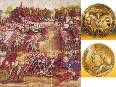 Commençons par du facile. Rendez-vous dans l'année de « Grâce » 1515, les 13 et 14 septembre.
Quelle est la principale bataille de cette année ?
Quel est le roi de France qui l'a gagné ?
Contre qui ce roi a lutté ?