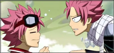 ATTENTION, pour chaque question, vous devrez cochez DEUX réponses.

(Épisode 81)
En quoi le Natsu d'Edolas est-il différent du Natsu d'Earthland ?