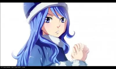 Juvia utilise la magie de glace.