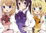 Quiz Gochuumon Wa Usaki Desu Ka : personnages