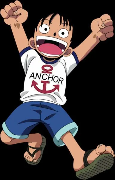 Dans quelle mer Luffy a-t-il grandi ?