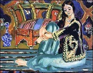 Qui a peint "Odalisque assise" ?