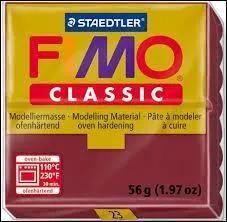 Quels sont le nom et le numéro de ce pain de Fimo ?