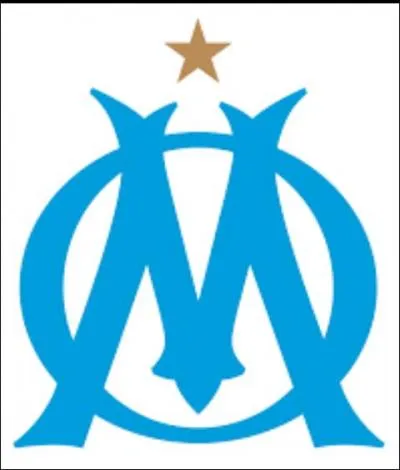 Qu'est-ce qu'il y a d'écrit en dessous du logo de l'OM ?