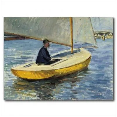 Quel est le titre de cette toile de Gustave Caillebotte ?