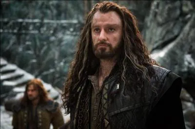 Commençons par un des personnages principaux du film, Thorin Écu-de-Chêne, qui est incarné par l'acteur :