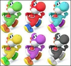 Quelle est la couleur d'origine du personnage Yoshi ?