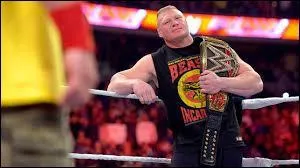 Qui Brock Lesnar va-t-il affronter ?