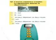 Quiz valuation - Code de la route (partie 2)