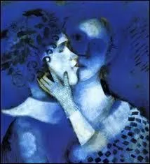 "Les Amants bleus" est un tableau peint par ...