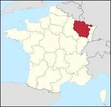 On commence avec une région du Nord-Est, dont la préfecture est ...