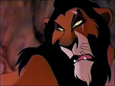 On va commencer par Scar, dans le Roi Lion. Oh, le méchant, il tue son frère Mufasa, en le faisant tomber au beau milieu d'un troupeau de gnous en panique. Mais, lui, comment est-il mort ?