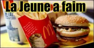 À peine arrivée, Maléfique la Jeune demanda s'il y avait un McDonald dans le coin. S'il n'y en avait pas, sa vie allait être bien triste sur cette planète. Elle voudrait prendre un menu enfant, autrement dit :