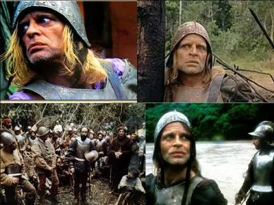 C'est un film de guerre et d'aventures allemand. Il a été réalisé par Werner Herzog.
Klaus Kinski, Helena Rojo, Del Negro font partie de la distribution. 	
Nous sommes pendant l'invasion de l'Amérique du sud par les Espagnols. Un chef militaire se révolte contre le roi. Il part à la recherche du pays de l'or ! 
Quel est ce film ?