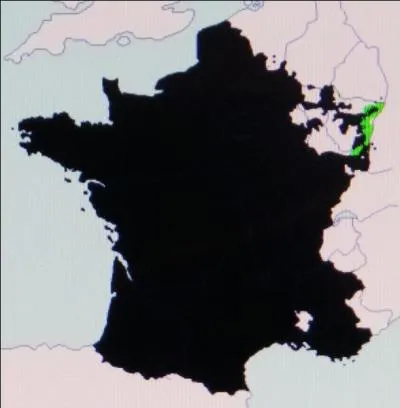 En 1680-1681, la politique des réunions conduit la France à étendre ses possessions en