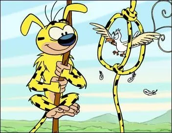 On ne s'attend pas à le voir dans cet album, le marsupilamix !