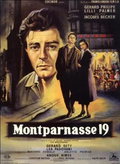 Dans le film de Jacques Becker « Montparnasse 19 », Gérard Philippe joue le rôle d'un peintre alcoolique et tuberculeux. Quel est ce peintre ?