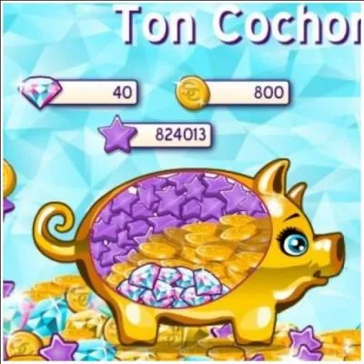 Quel est le nombre maximum de Fames et de StarCoins que peut contenir le cochon tirelire (Quand nous sommes non VIP) ?