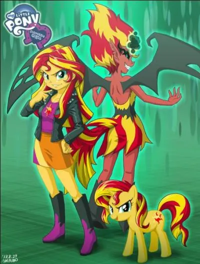 Dans Equestria Girls qui est la méchante ?