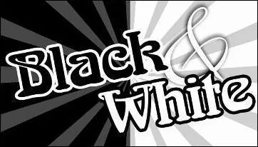 C'est un petit un quiz simple de détente pour les enfants. Que veut dire "Black and white" en français ?