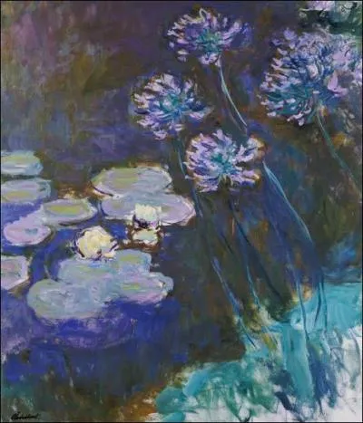 Qui a peint "Nénuphars et Agapanthus" ?