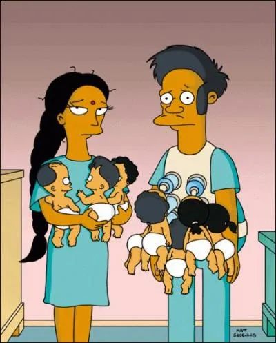 Quel est le nom de famille d'Apu ?