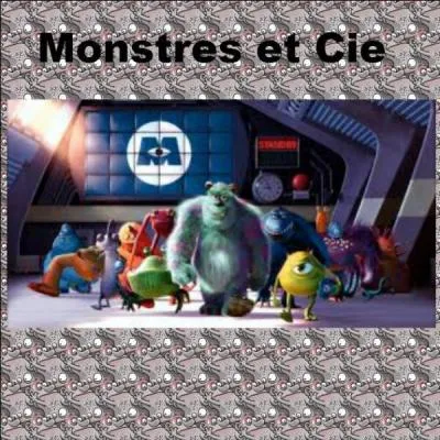 Dans quelle ville l'action de "Monstres et Cie" se situe-t-elle ?