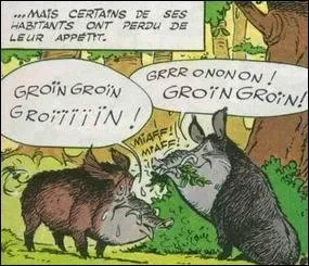 Ce terme serait une onomatopée beauceronne incitant à manger ! Laquelle ?