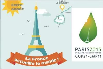 En 2015, la COP 21 a lieu à Paris. "COP" veut dire "Conférence de Paris".