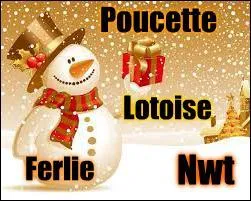 Pour une fois, l'idée vint d'un petit groupe d'amis : Lotoise, Nwt, Poucette et Ferlie. Au départ, ces quatre membres voulaient faire un réveillon entre Super Premium. Quel est le point commun de ces quatre personnes ?