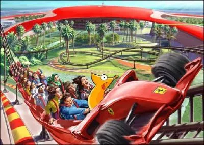 Le caméléon ne semble pas être dans son assiette au parc d'attractions Ferrari World situé aux Émirats arabes unis. Quelle est la capitale de ce petit pays ?