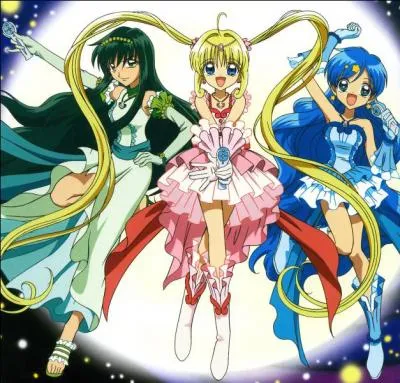 Ces trois filles font partie de "Mermaid Melody Pichi Pichi Pitch".