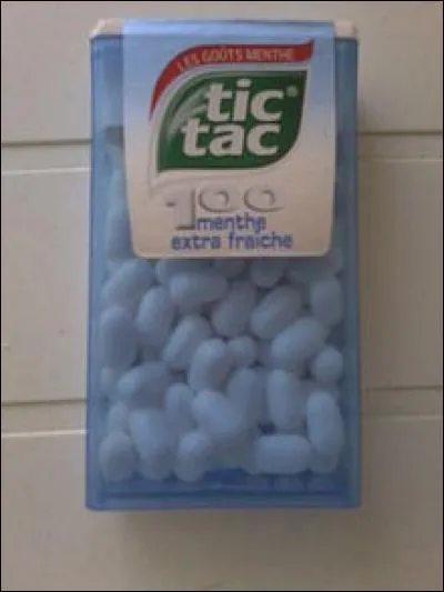 "Tic Tac" est une marque de bonbons créée en 1963.