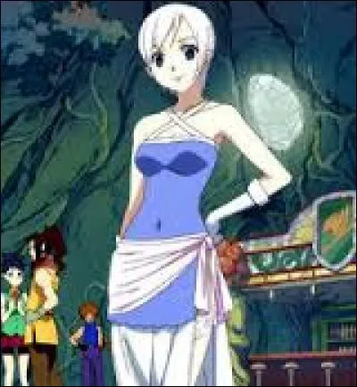 De quelle couleur est le signe de Lisanna quand elle revient ?