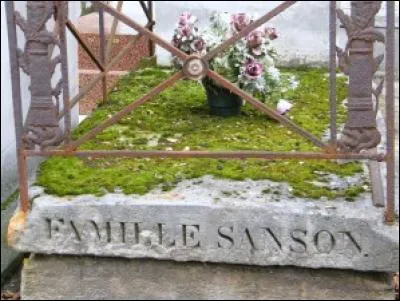 Tout d'abord, situons nos personnages. La famille Sanson est une famille célèbre de....(La question pour que personne n'ait zéro)