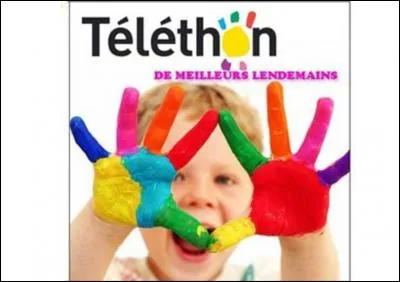 Depuis quand le téléthon est-il organisé en France ?