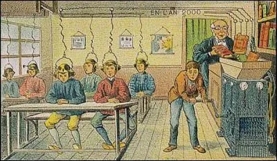 Cette image nous fais plus penser à de la torture qu'autre chose, mais à votre avis, qu'est-ce que les personnes des années 1900 ont eu l'intention de faire pour le futur ?