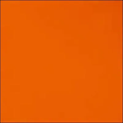 Entre quelles couleurs prend place la couleur orange sur le cercle chromatique ?