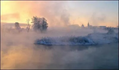 Paysage d'Aramil, au pied de l'Oural. Dans quel pays sommes-nous ?