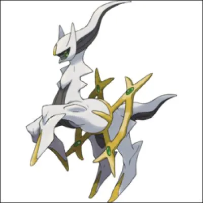 Arceus est-il un pokemon légendaire ou fabuleux ?