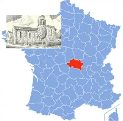 Nous sommes le 1er janvier et le curé officiant à Charroux est affolé. C'est qu'il y a... diablement de quoi ! 
Mais avant de vous livrer les raisons de son agitation, posons le décor : je vous demande où se trouve sa paroisse.