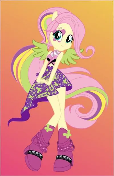 De quel instrument joue Fluttershy ?