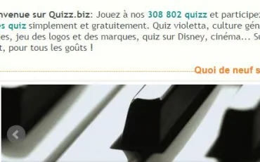 Quiz Actualite