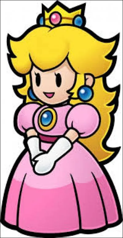 Dans quel jeu apparaît la princesse Peach quand il faut la sauver ?