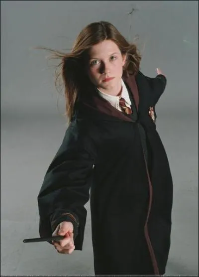 Quel est le vrai prnom de Ginny Weasley ?